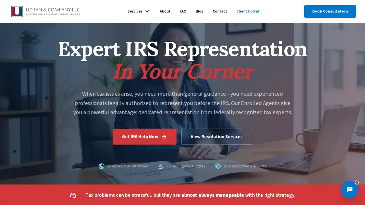 Jonathan L. Ucran, CPA, LLC page