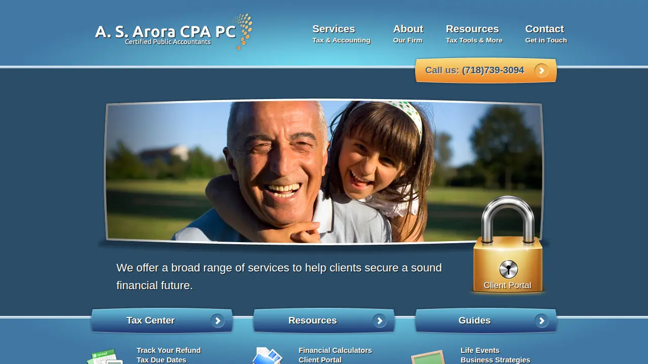 Arora a S CPA page