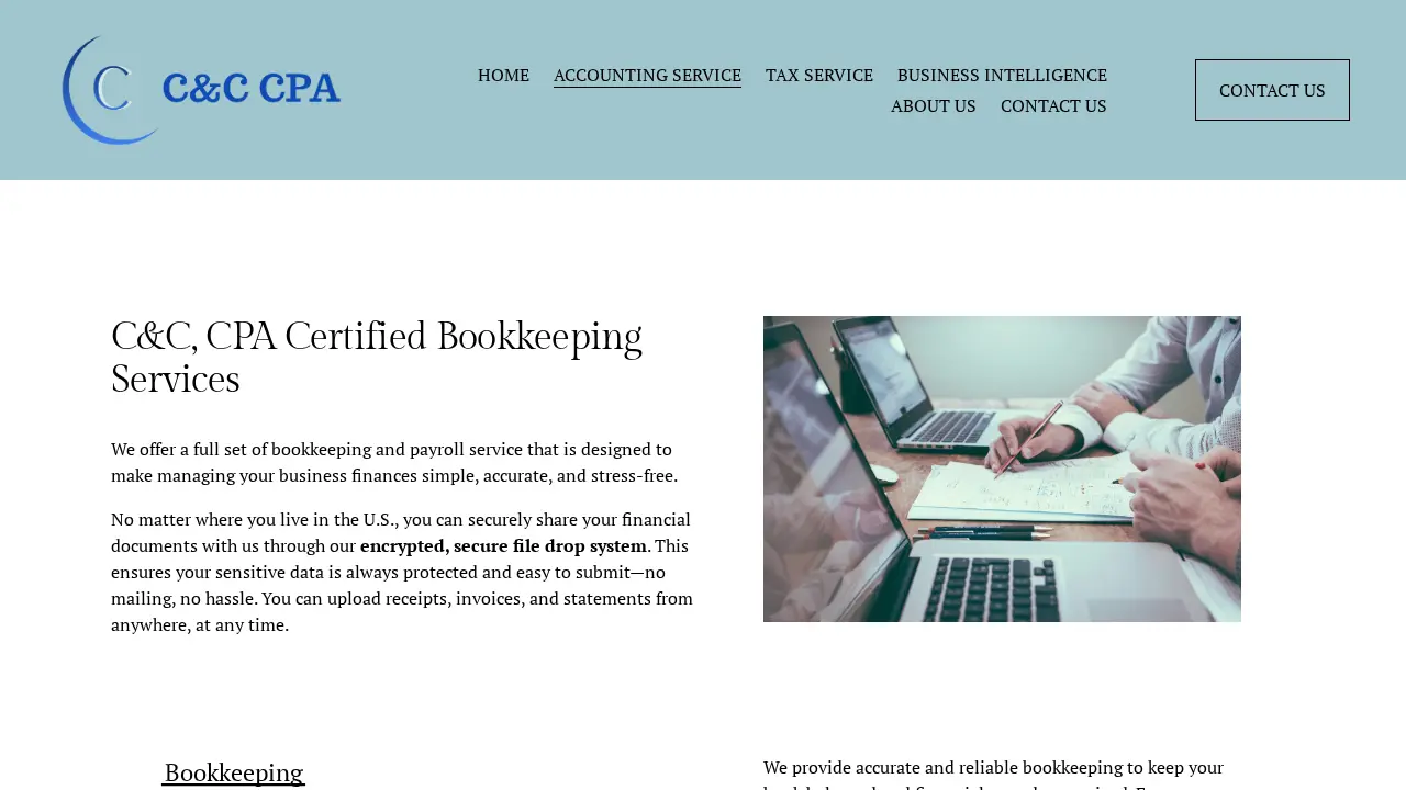 C&C CPA, LLC page