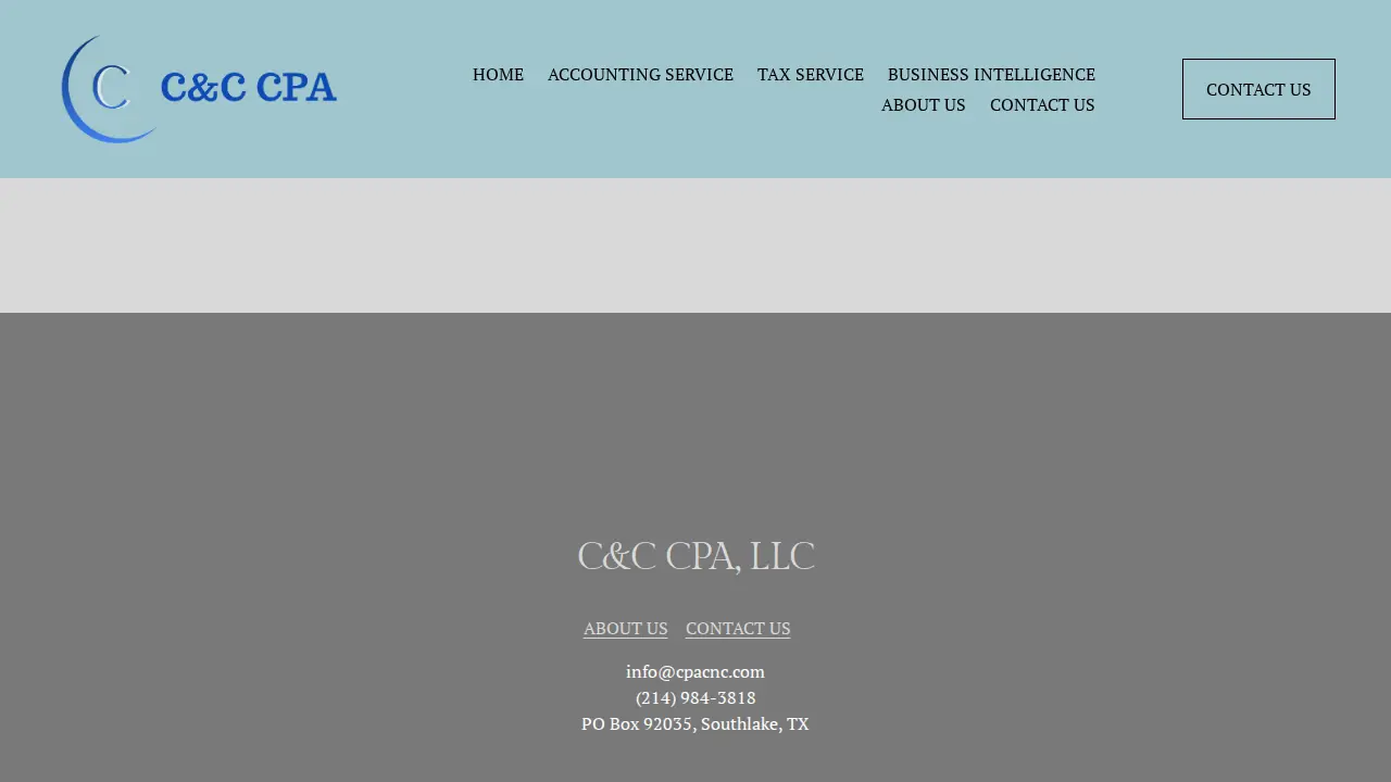 C&C CPA, LLC page