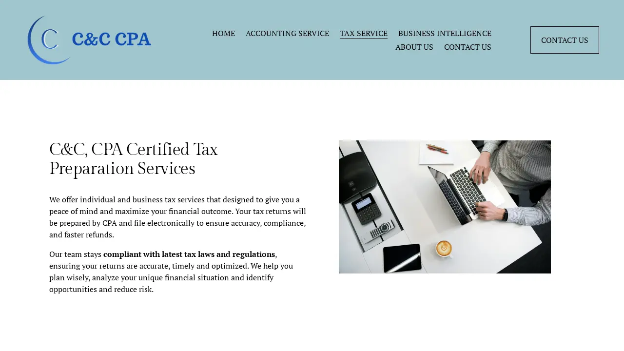 C&C CPA, LLC page
