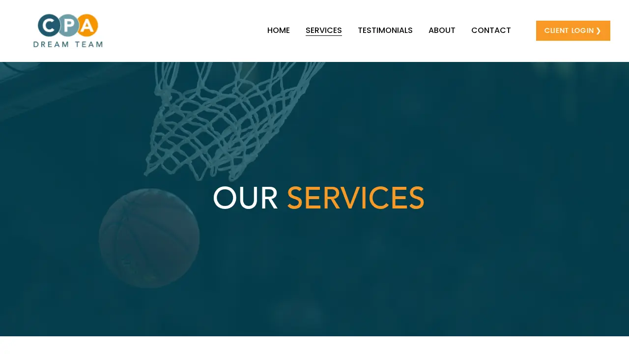 CPA Dream Team page