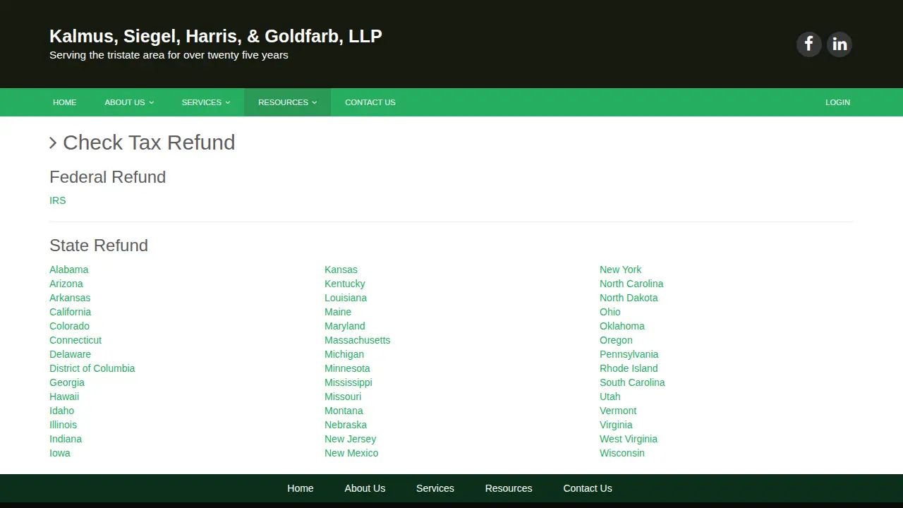 Kalmus Siegel & Goldfarb PC page