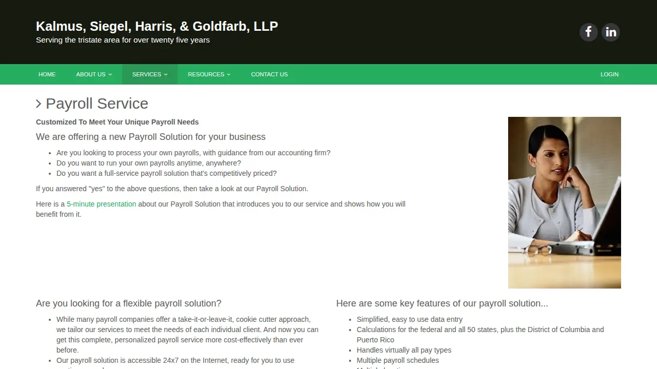 Kalmus Siegel & Goldfarb PC page
