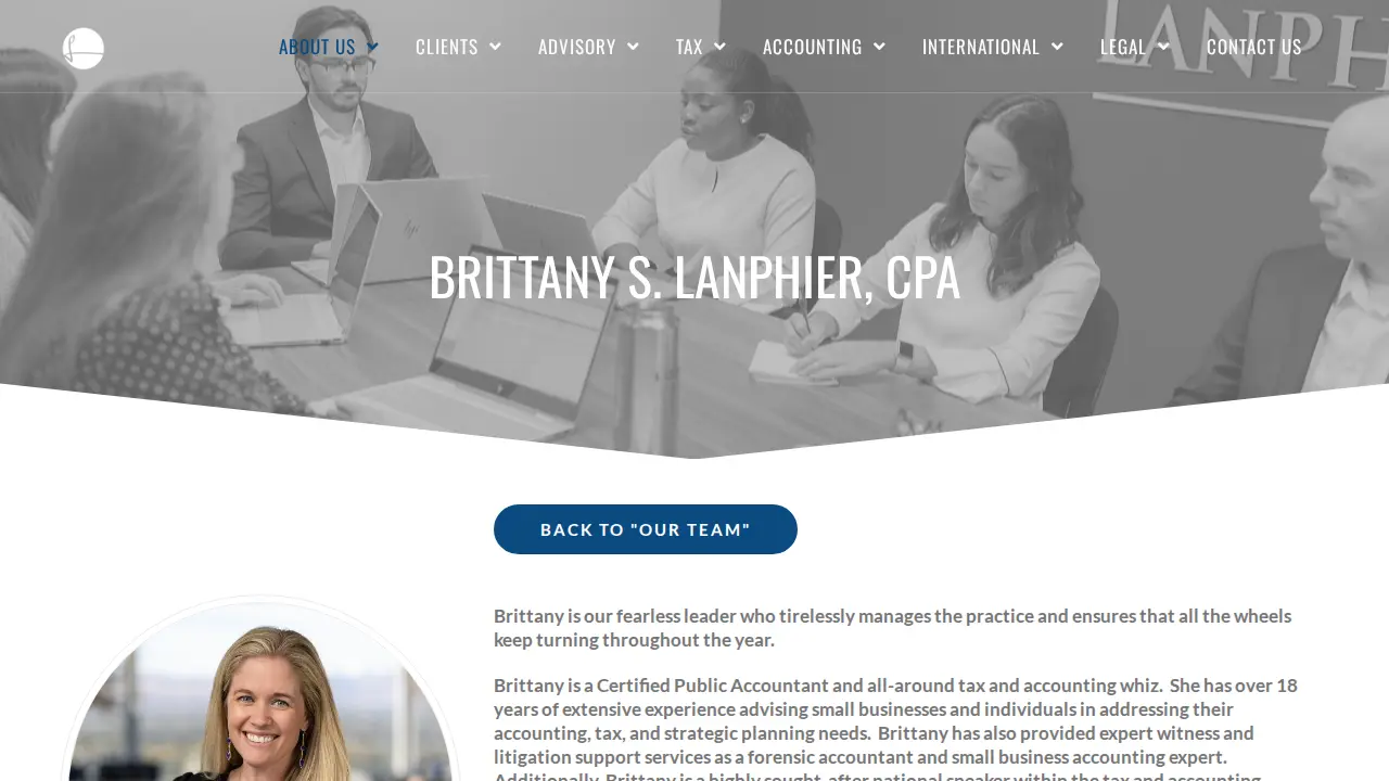 Lanphier LLP page
