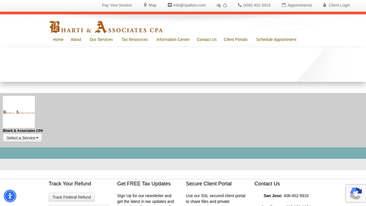 Bharti & Associates CPA page