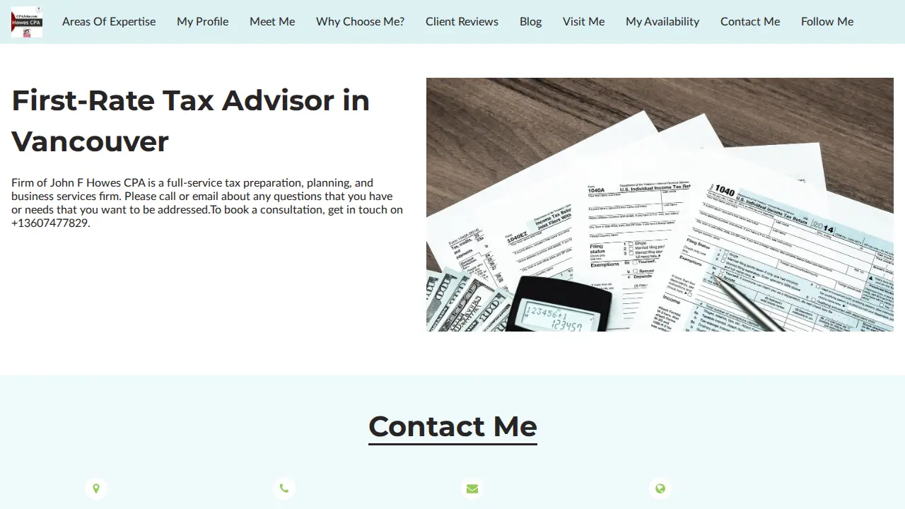 Howes John F CPA page
