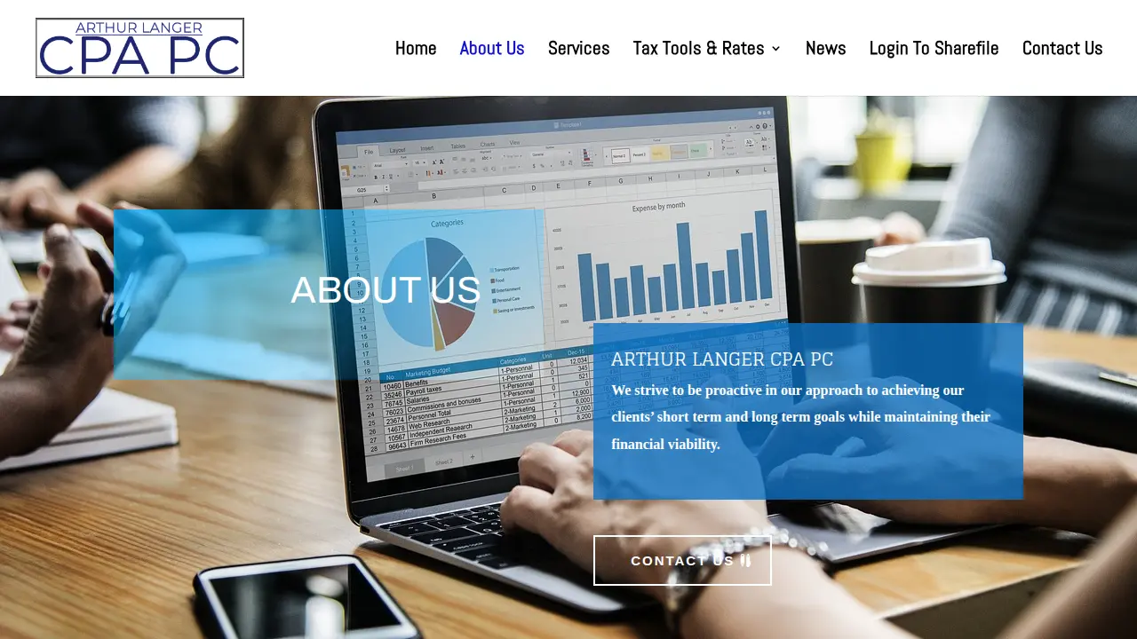 Arthur Langer CPA page