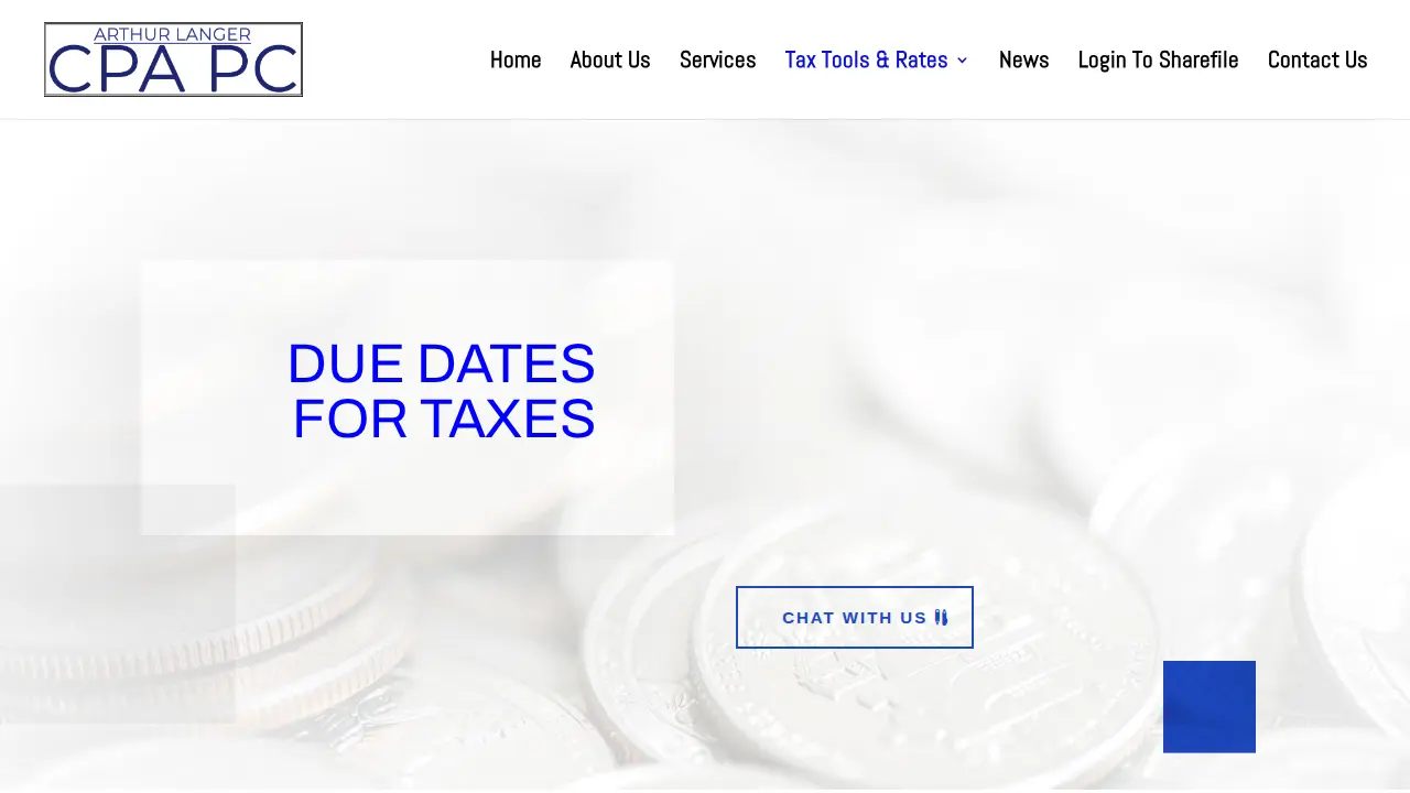 Arthur Langer CPA page