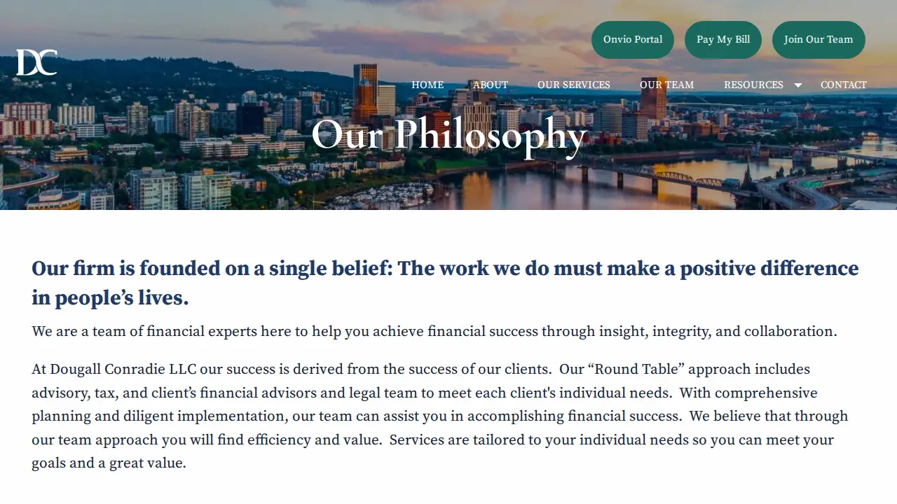 Dougall Conradie LLC page