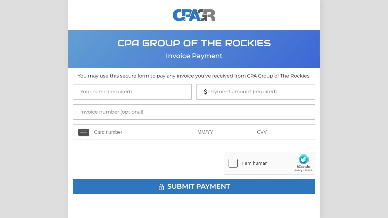 CPA Group of The Rockies, LLC page