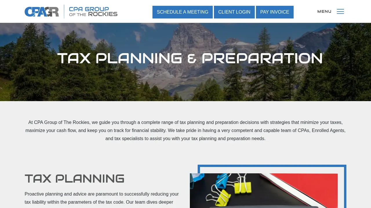 CPA Group of The Rockies, LLC page