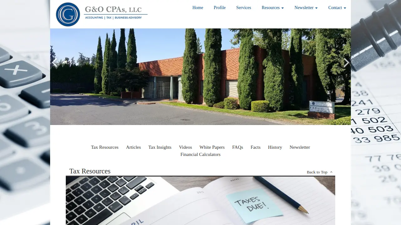 G&O CPAs, LLC page