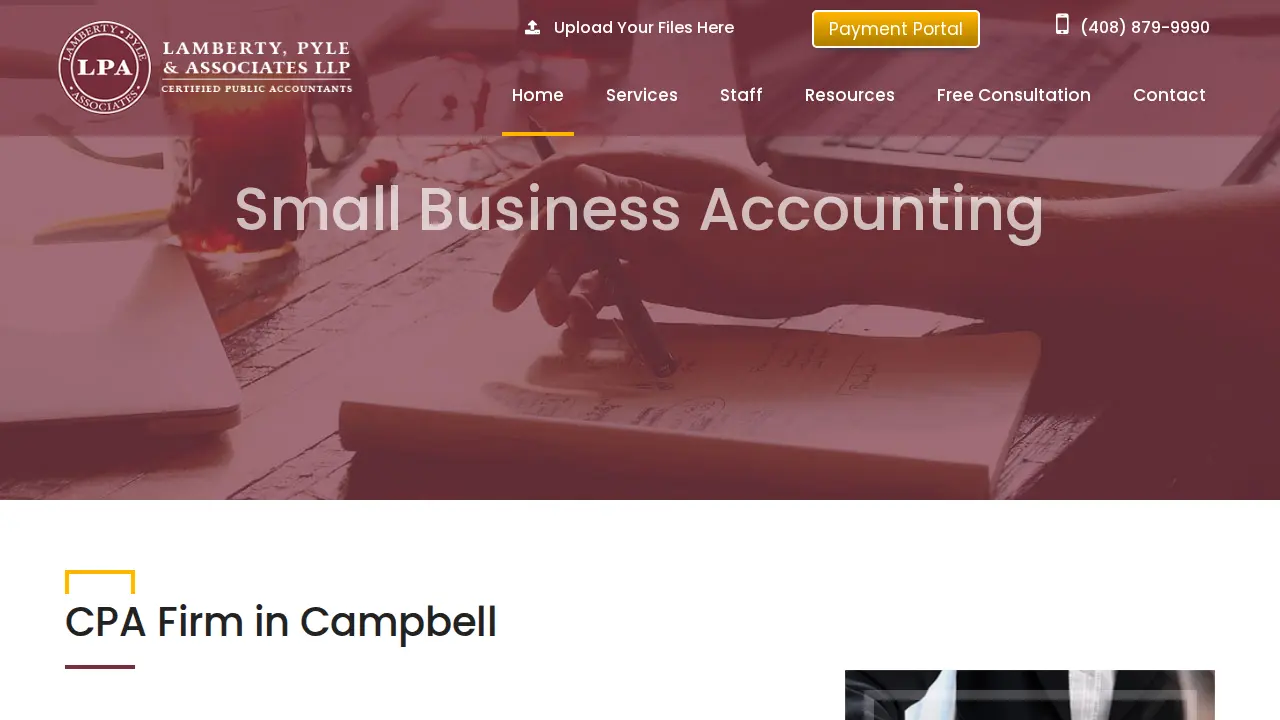 Lamberty, Pyle & Associates LLP - CPA Firm Campbell - Accounting Firm Services