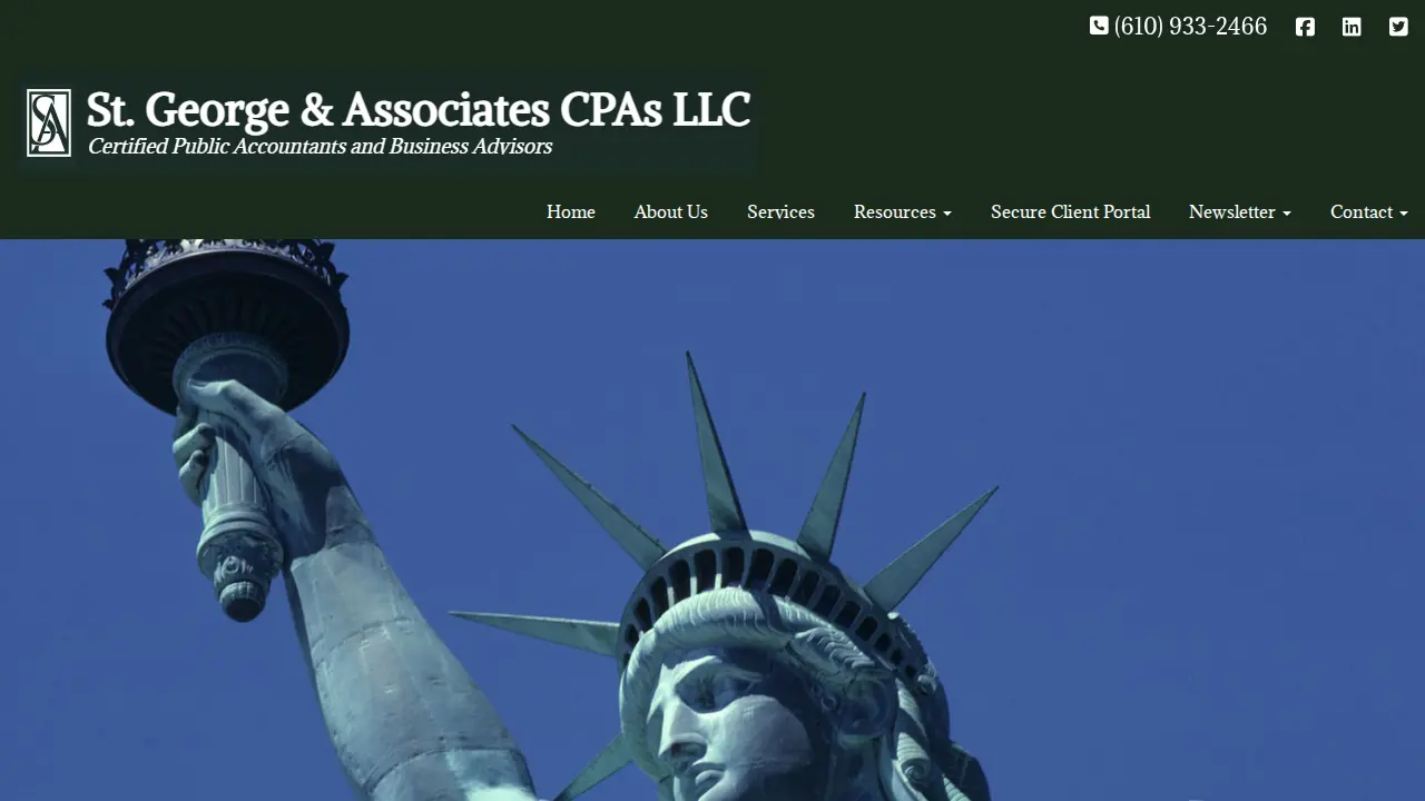 St. George & Associates CPAs, LLC page