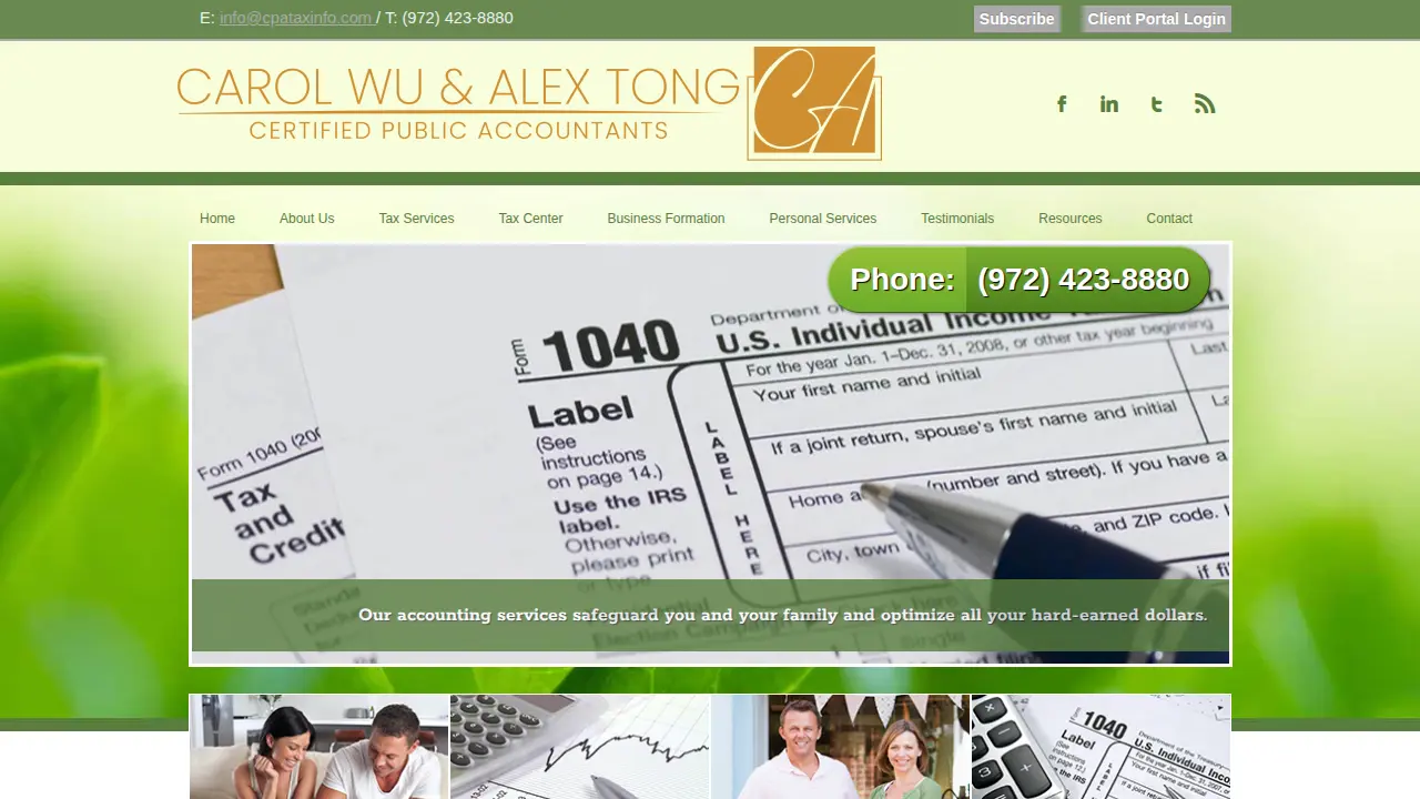 Carol Wu & Alex Tong CPAs