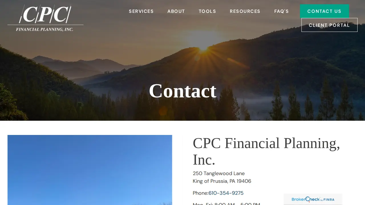 Cpc Financial Planning Inc page