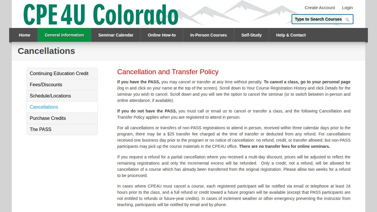 CPE4U Colorado page