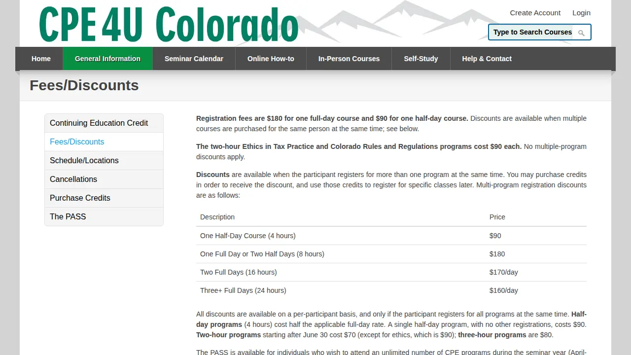 CPE4U Colorado page