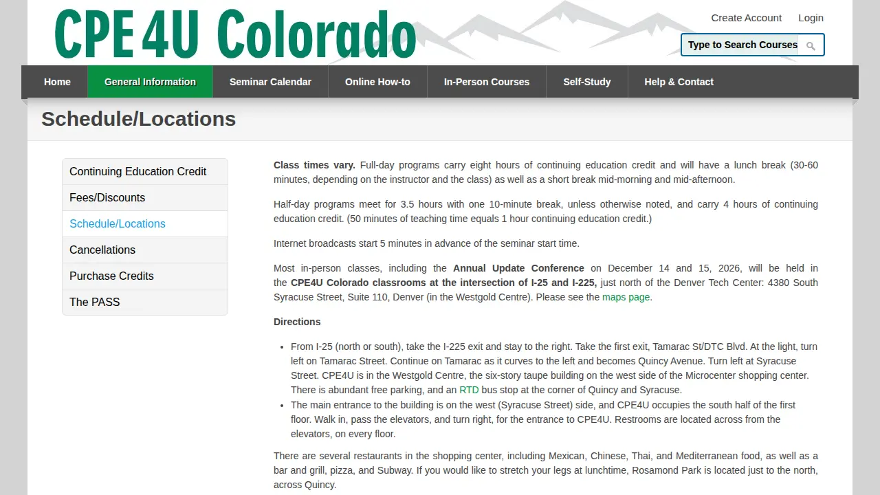 CPE4U Colorado page