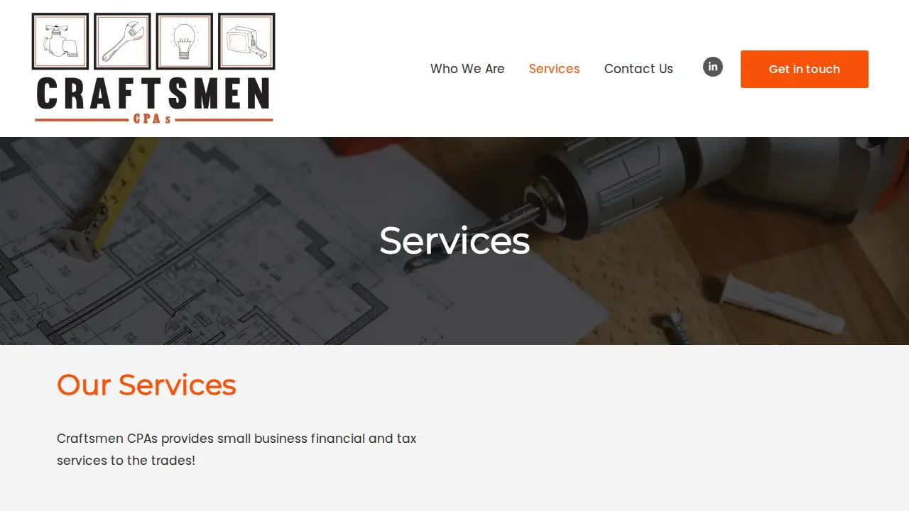 Craftsmen CPAs page