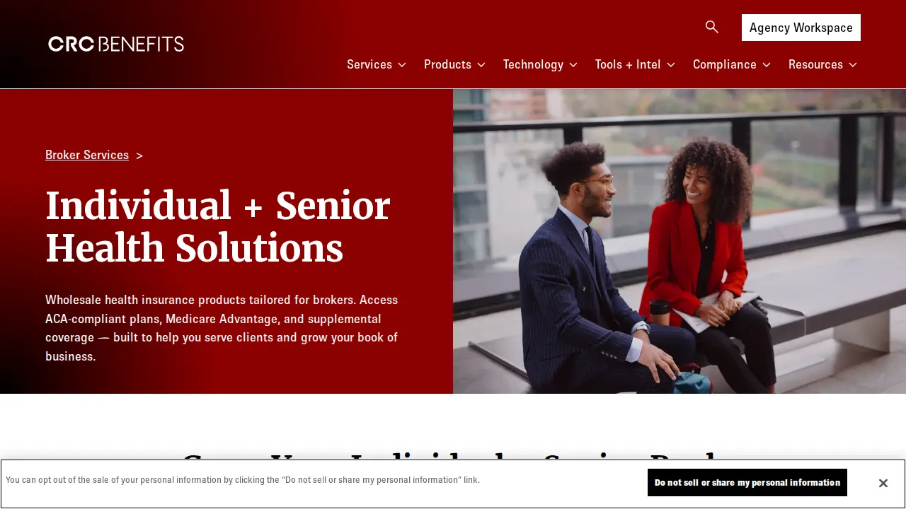 CRC Benefits page