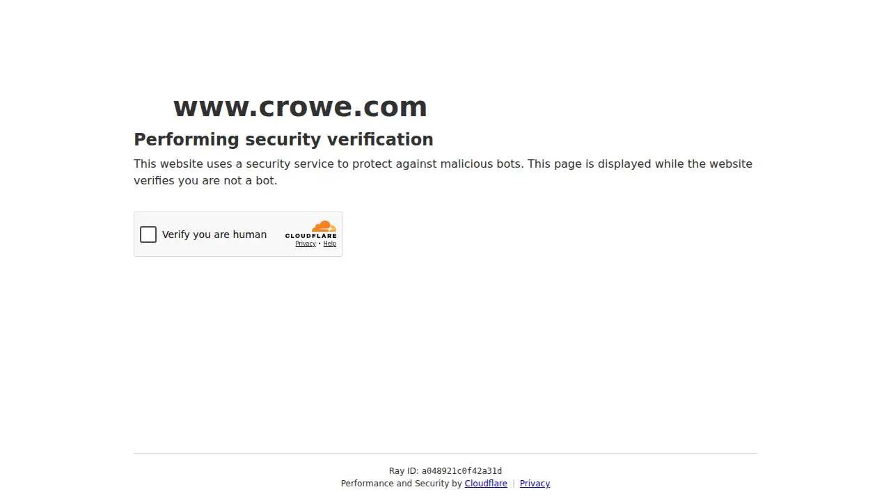CCW Business Solutions Crowe UK