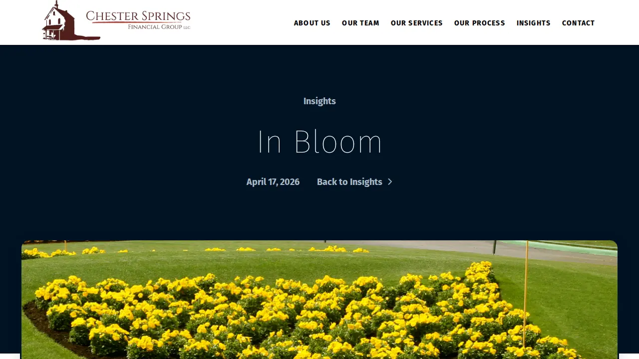Chester Springs Financial Group page