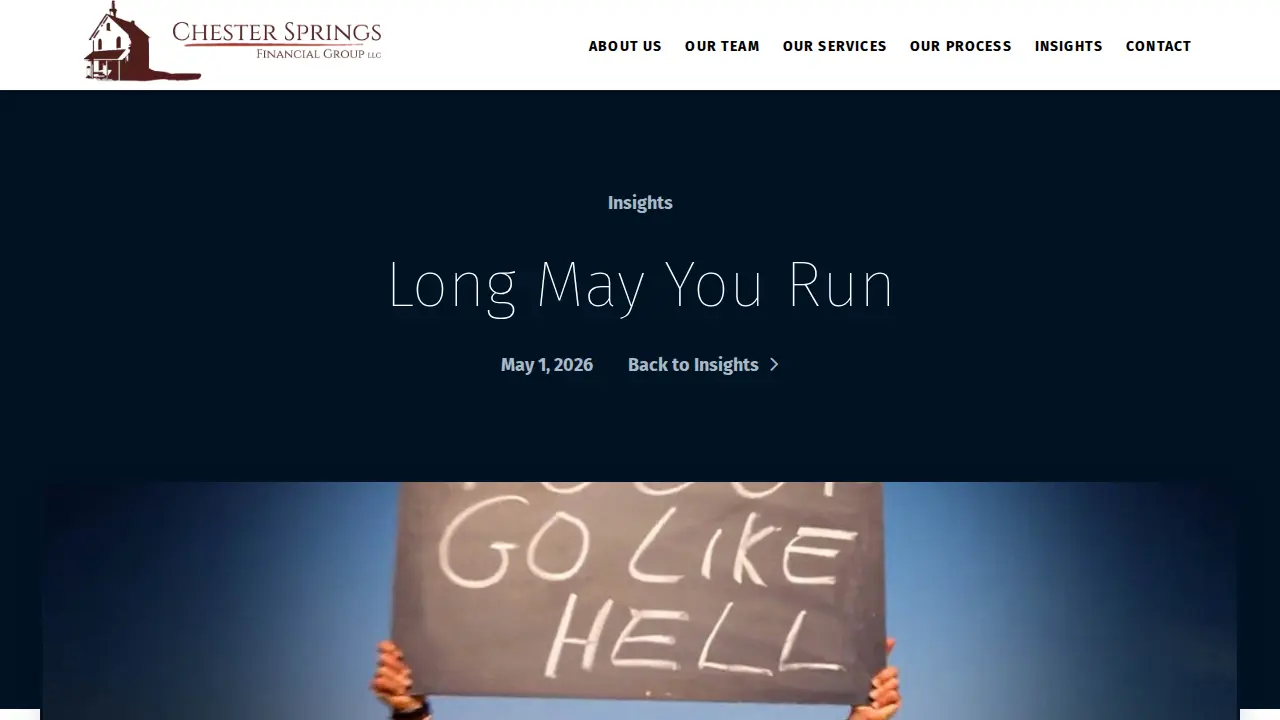 Chester Springs Financial Group page