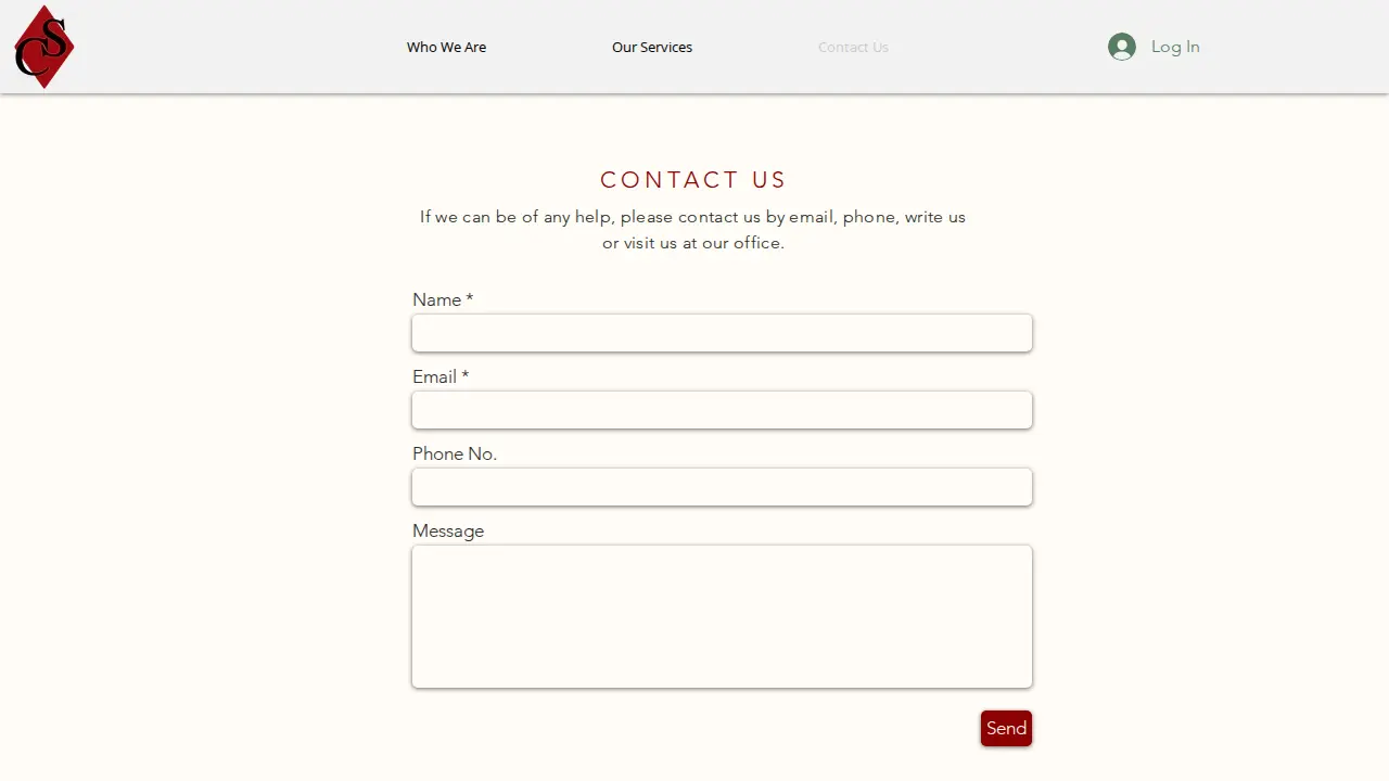 C S Financial Advisors Inc page