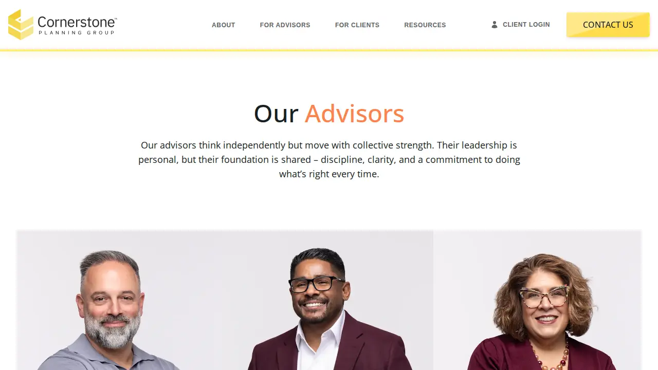 Mitchell R. Owen, CLU ,CFP , Retirement Planner, Cornerstone Planning Group, LLC page