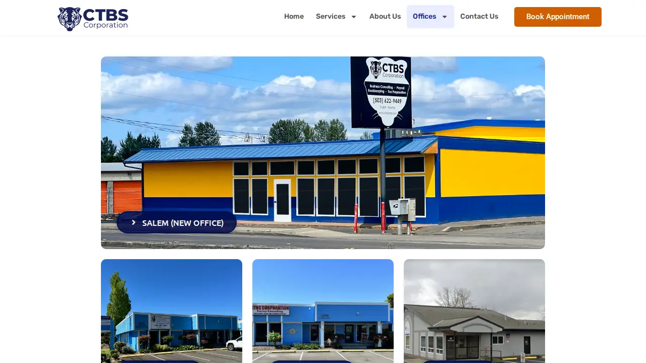 CTBS Corporation Dba Correa Consulting Services page