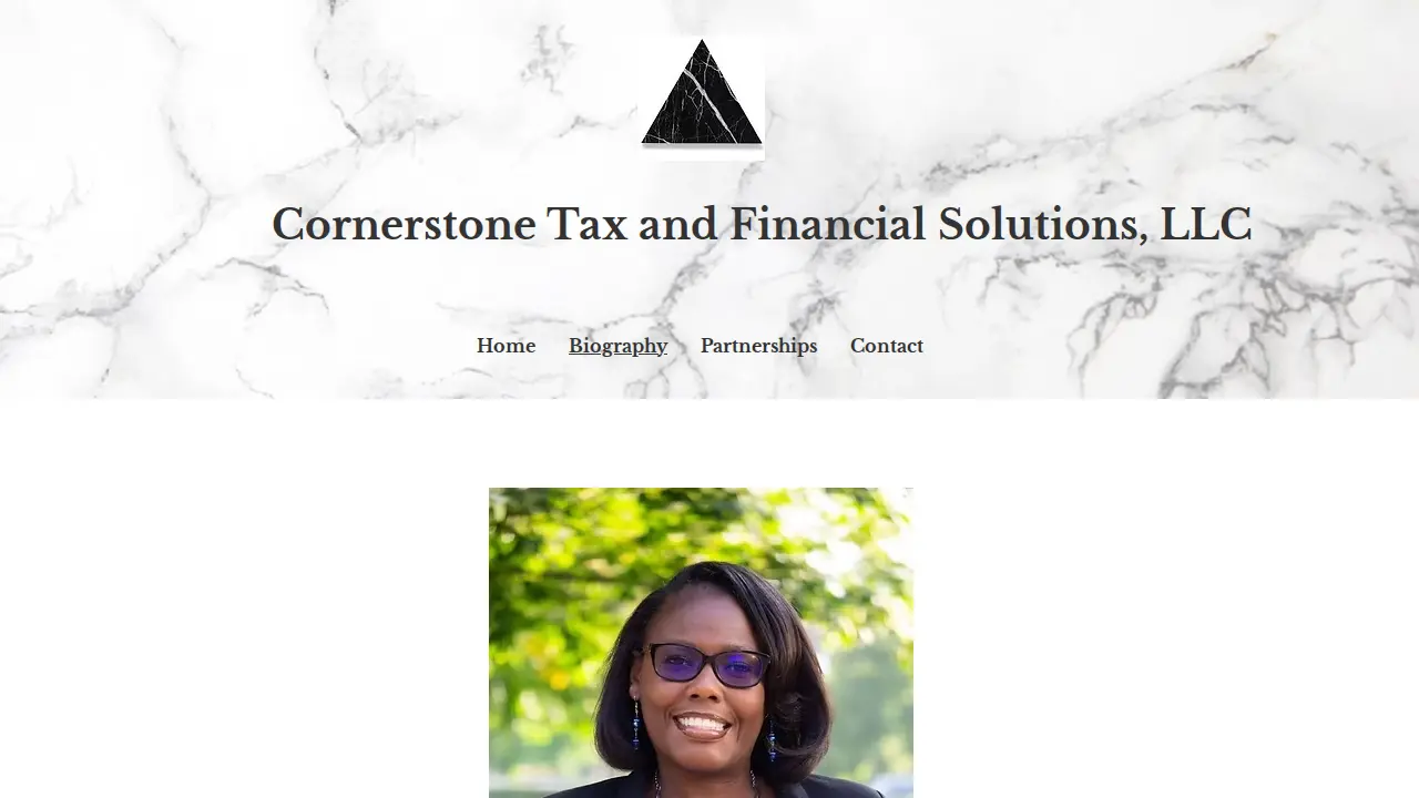 cornerstonetaxandfinancialsolutions page