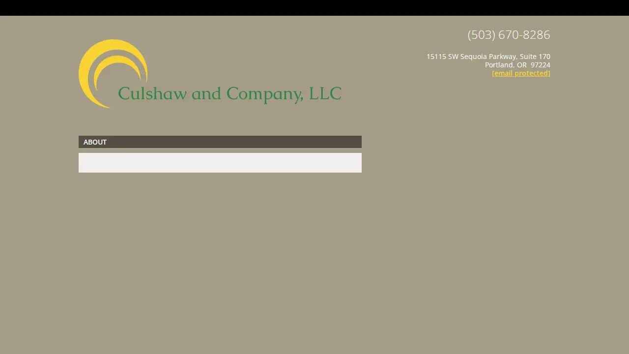 Culshaw and Company, LLC page