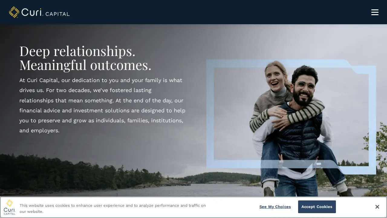 Curi Capital page