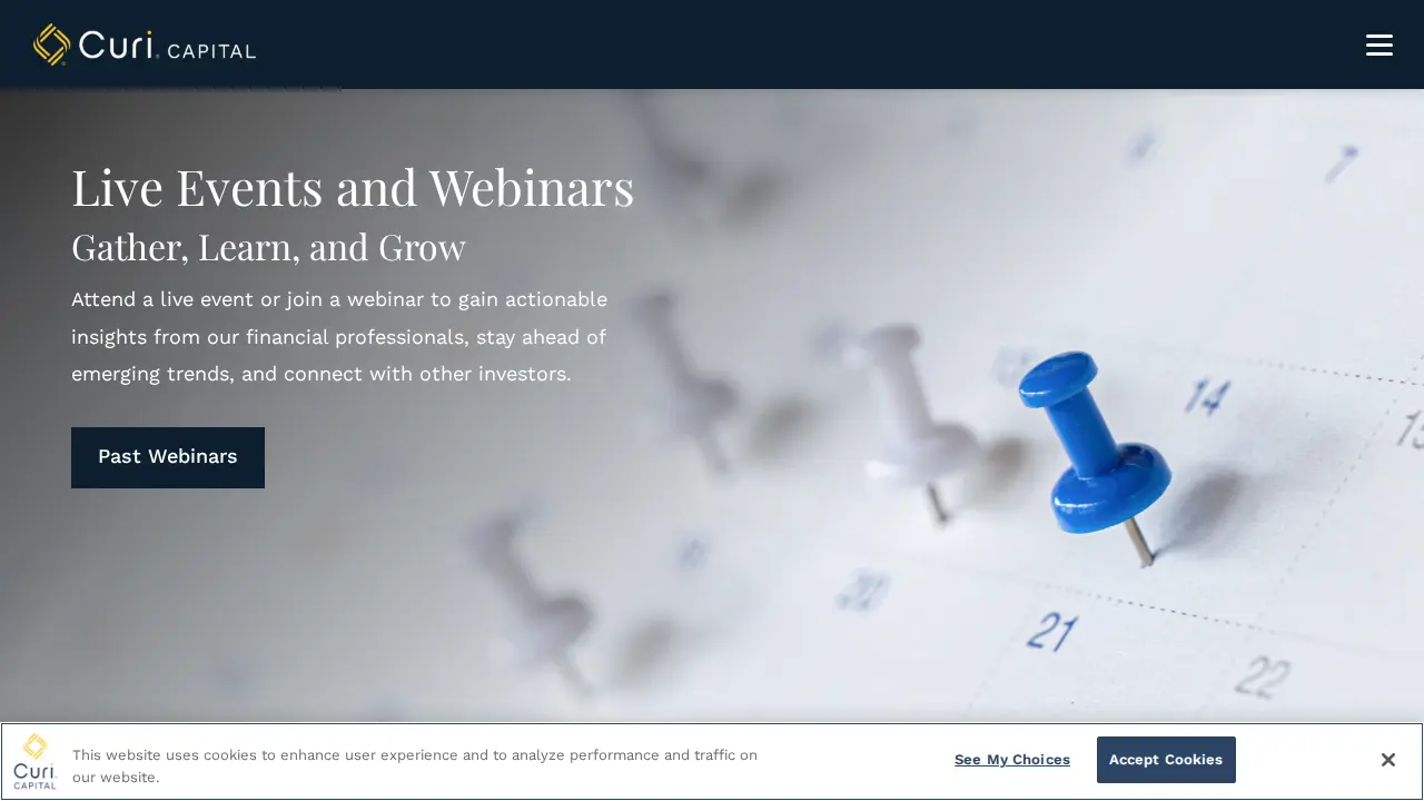 Curi Capital page