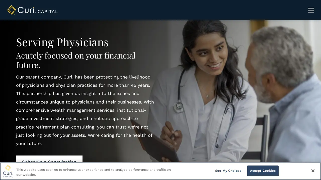 Curi Capital page
