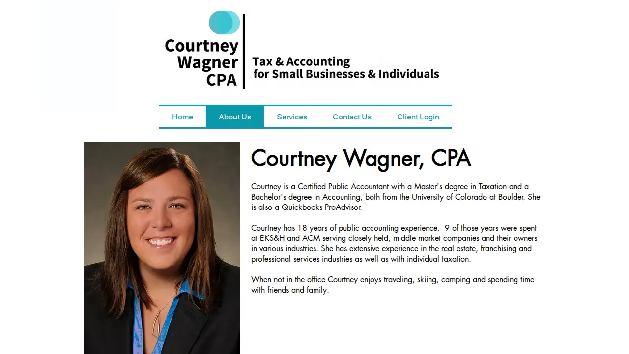 Courtney Wagner CPA LLC page