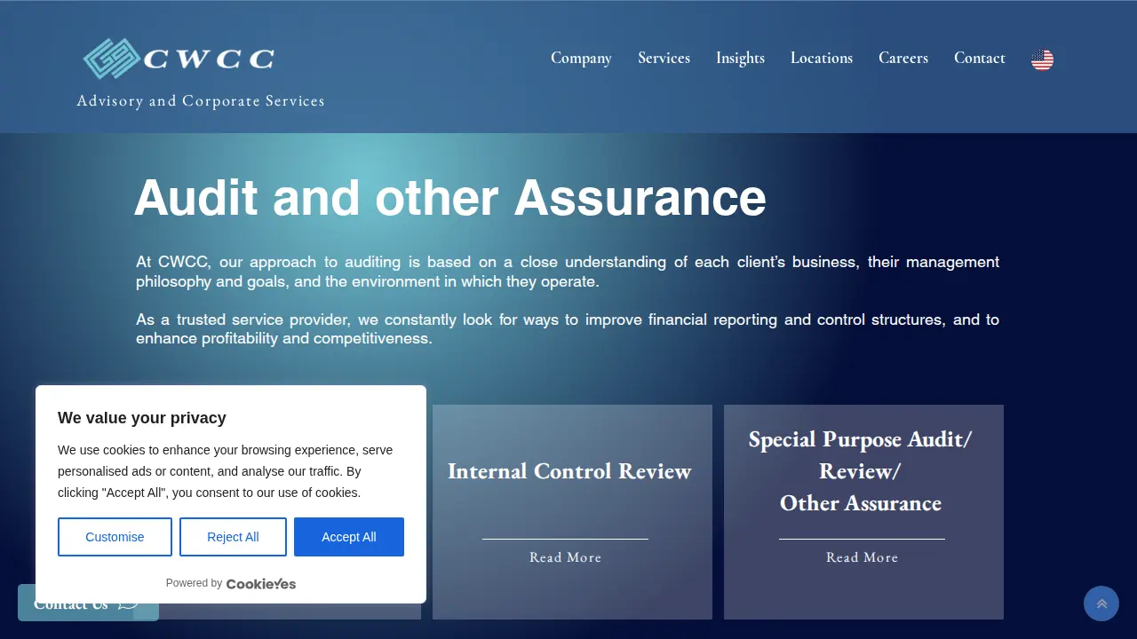 CWCC CPA Limited page