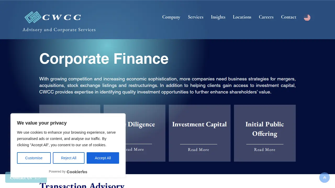 CWCC CPA Limited page