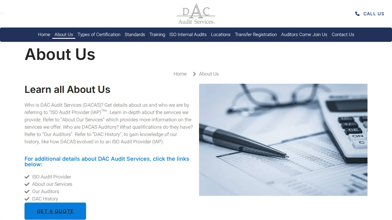 DAC AUDIT SERVICES, LL page