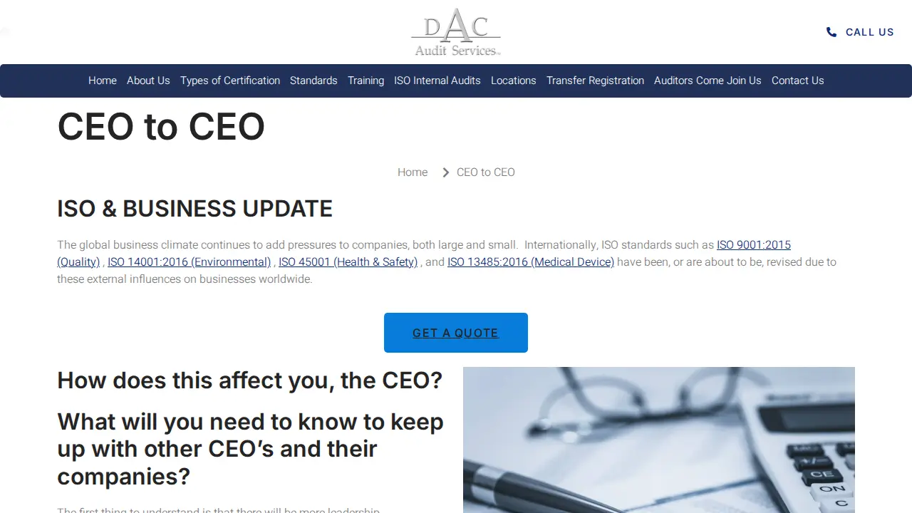 DAC AUDIT SERVICES, LL page