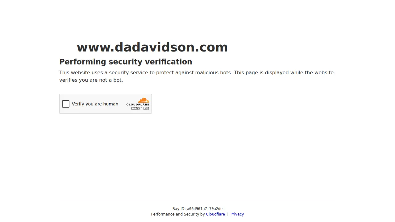 D.A. Davidson