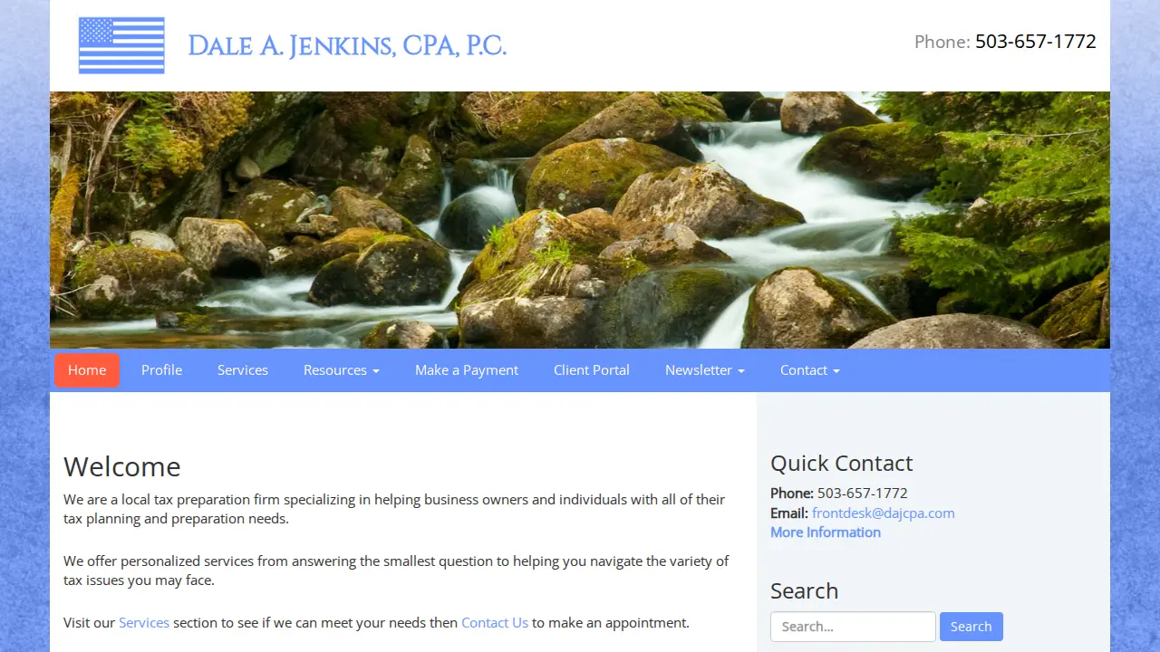 Dale A. Jenkins CPA PC