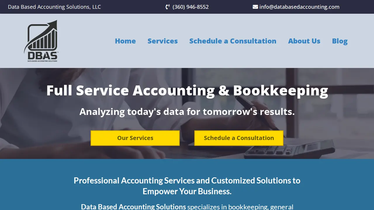 Data Based Accounting Solutions