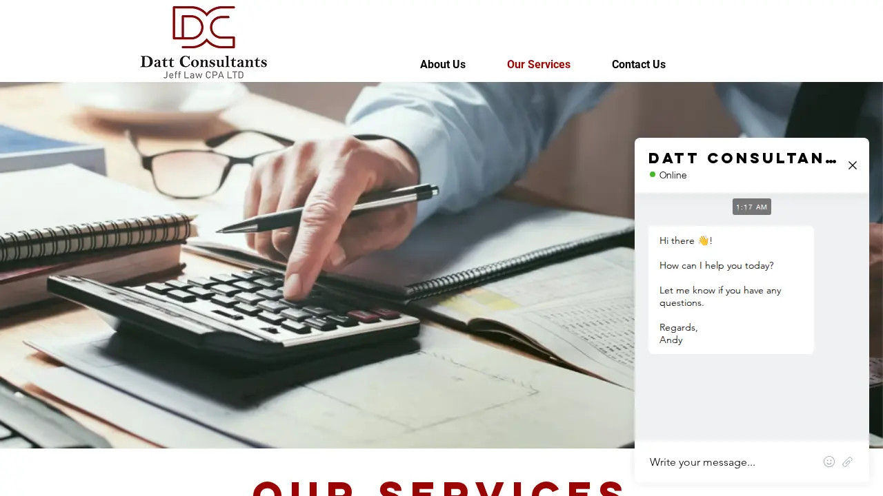 Datt Consultants LTD. page