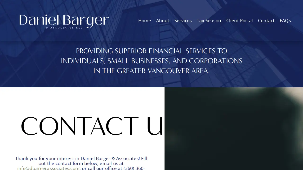 Daniel Barger & Associates LLC page