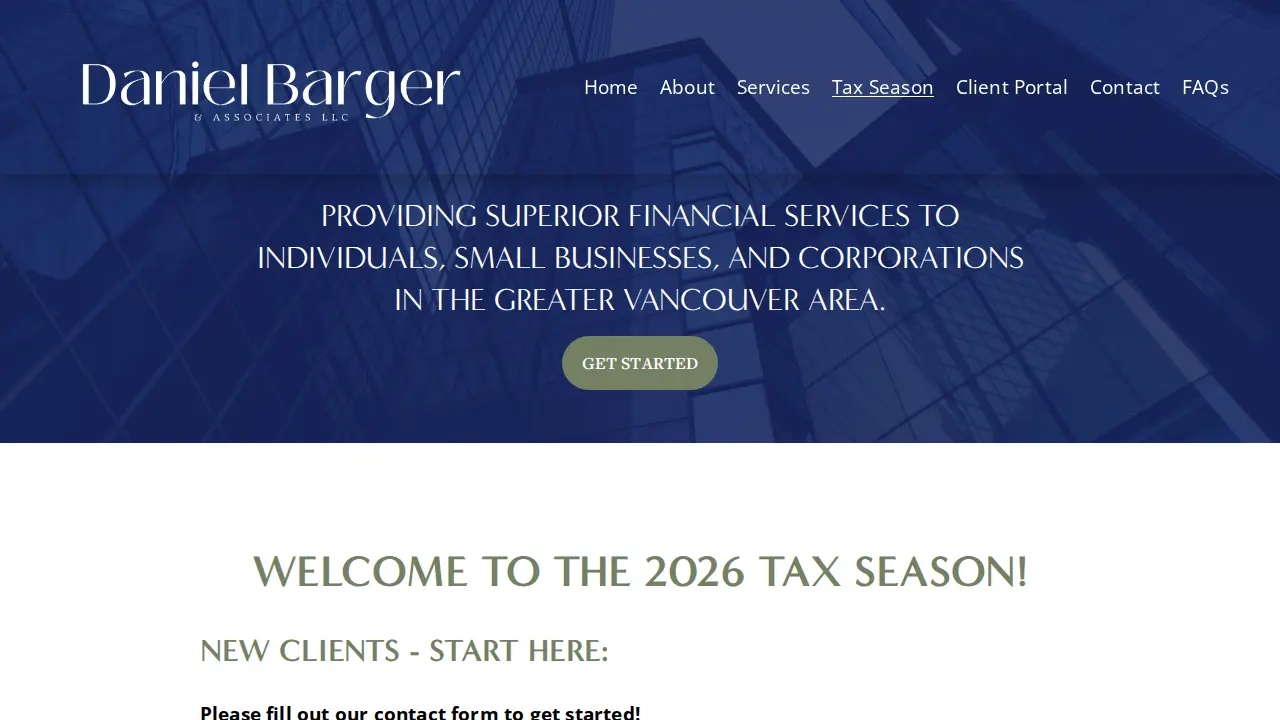 Daniel Barger & Associates LLC page