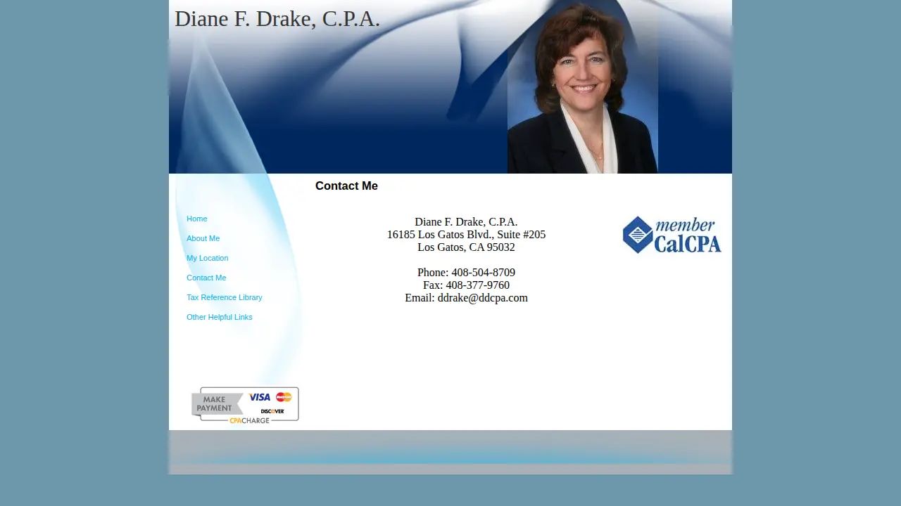 Diane F. Drake C.P.A page