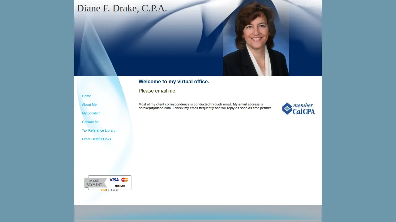 Diane F. Drake C.P.A page